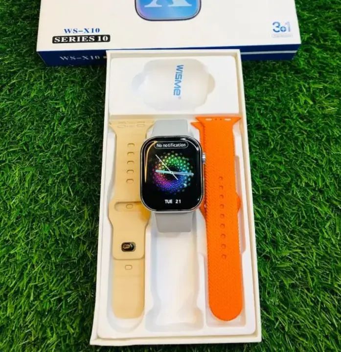 WS-X10 WISME Series 10 AMOLED and Curved Display Smart Watch Premium Quality